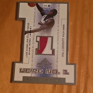 2001-02 Fleer Marquee We're No 1 Elton Brand Jersey Patch. NO NUMBER! - Picture 1 of 2