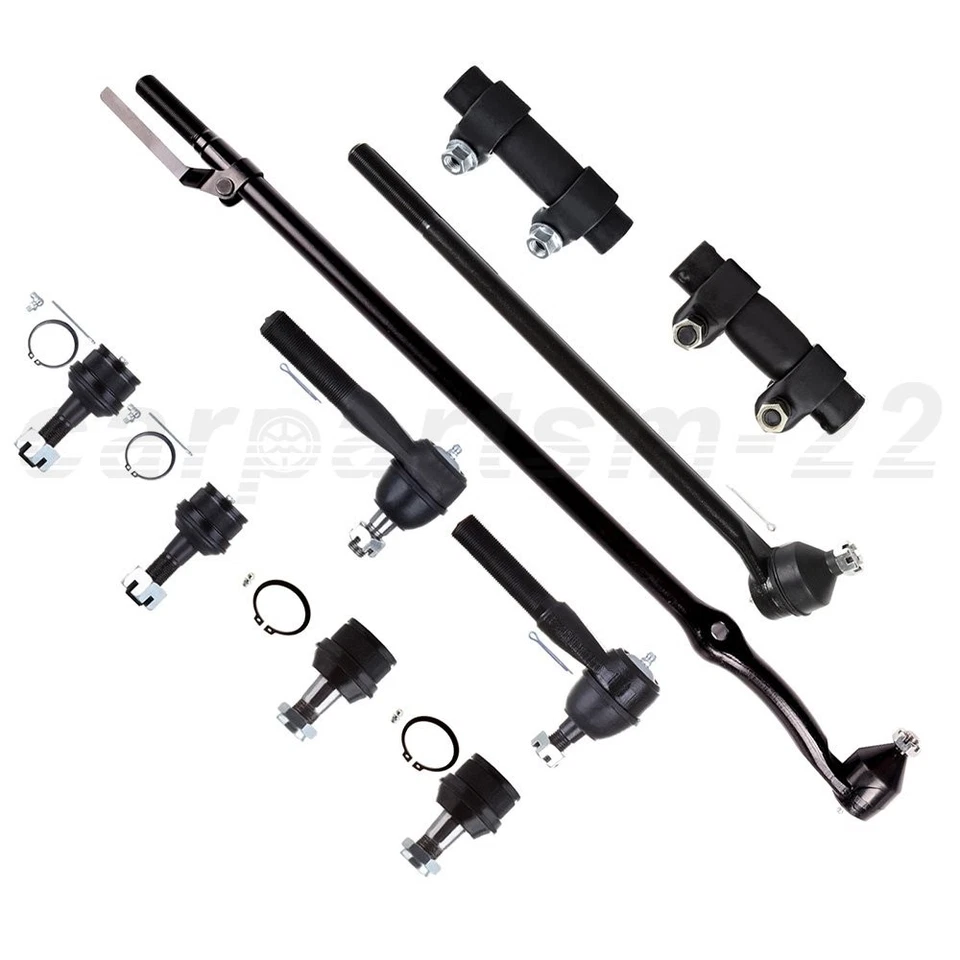 Manguitos de ajuste de rótulas delanteras de 10 piezas para Ford Bronco 1987-1996 4x4 Foto 1 de 1