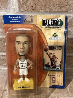 2000 Tim Duncan Upper Deck NBA плеймейкеры коллекционная карта качающаяся голова винтажный - Изображение 1 из 4