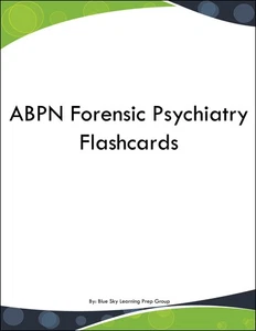 ABPN Forensische Psychiatrie Lernkarten - Bild 1 von 1