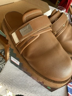 Zuecos Marsell Suicoye para mujer talla 9 de cuero marrón hechos en Italia Foto 1 de 4