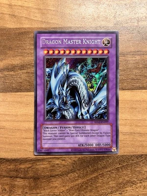 Yu-Gi-Oh! TCG Dragon Master Knight Retro Pack 2 RP02-EN097 Unlimited Secret Rare - Image 1 of 2