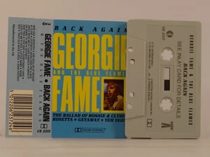 GEORGIE FAME AND THE BLUE FLAMES BACK AGAIN (79) 14 Track Audio Cassette K TEL - Picture 1 of 8