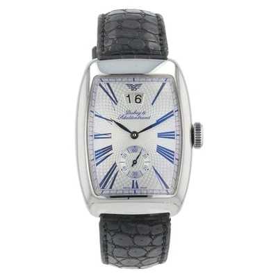Dubey & Schladen Aerodyn Fecha Hombre Acero Inoxidable Esfera Plateada 33mm Automático Foto 1 de 4