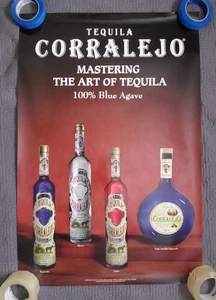 CORRALEJO Tequila Poster 24x36 "Mastering The Art of Tequila" Advertisement NEW - Picture 1 of 2