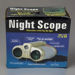 Night Scope Binoculars w/Pop-Up Light Shines 25 Ft. Great for kids*FREE SHIPPING - Picture 1 of 6