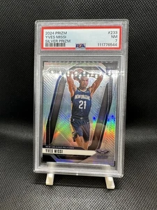 2024-25 Panini Prizm - Yves Missi #233 Silver Prizm (RC) PSA 7 Low Pop Of 4 - Picture 1 of 2