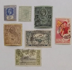 Briefmarken Britische Kolonien Sierra Leone - Bild 1 von 2