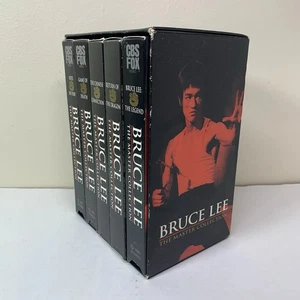 VTG Bruce Lee: The Master Collection (VHS 5 Kung Fu Cassette Tape Box Set) - Picture 1 of 3