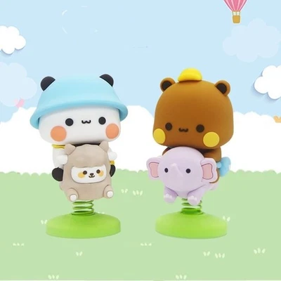 MITAO PANDA Bubu y Dudu Happy Shake Figura Deco Juguete Lindo Dulce Pareja Regalo Foto 1 de 4