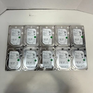 LOT OF 10 Seagate 6TB 7200RPM 12Gbps 3.5" SAS SERVER Hard Drive ST6000NM0245 - Picture 1 of 7
