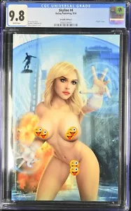 CGC 9.8 geezer Comics Verlag Pub Skyline #4 Sidney Augusto invisible woman cospl - Bild 1 von 2