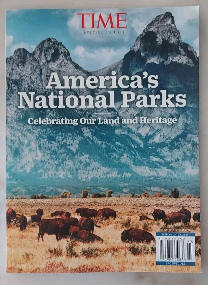 America's Natioal Parks TIME Special Edition Magazine Celebrating Land Heritage - Image 1 of 1