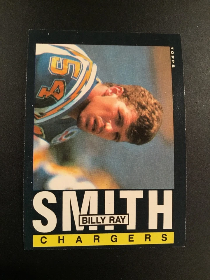 1985 Topps # 378 BILLY RAY SMITH San Diego Chargers  - Image 1 of 1