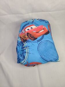 Pixar Cars Youth Fitted Sheet Size Twin Multicolor Lightening McQueen Matar Doc 