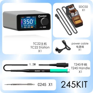 GEEBOON TC22 240W Soldering Station Kit with Soldering Iron Stand + Handle + Tip - Picture 1 of 6