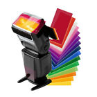  12 Colors Gels Filter Card Filters Flashlight Paper Machine Top