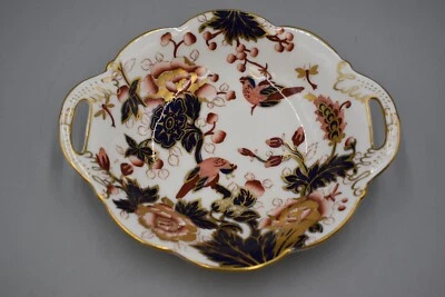 Vintage Coalport Hong Kong Pattern Twin handled Gilted Imari Bowl - Image 1 of 2