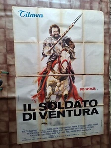 MANIFESTO IL SOLDATO DI VENTURA BUD SPENCER ENZO CANNAVALE 4f - Imagen 1 de 4