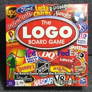 LOGO BOARD GAME Spin Master 2011 Game - Complete - Picture 1 of 10