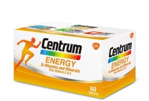 2 x 60's : Centrum Energy Multivitamin-Multimineral Plus Vitamin C & E - Picture 1 of 4