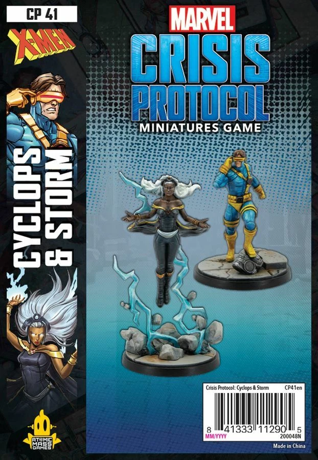 Cyclops and Storm X-Men Marvel Crisis Protocol - Image 1 of 1