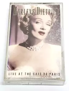 Marlene Dietrich The Marlene Dietrich Album Cassette Tape 1991 Sony Masterworks - Picture 1 of 14