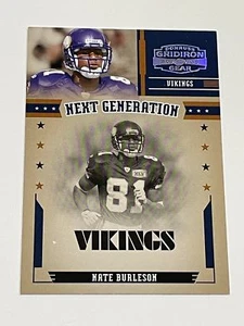 2005 Donruss Gridiron Gear Football Silver #/250 - Nate Burleson - Vikings - Picture 1 of 2
