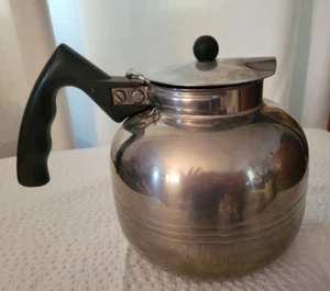 Vintage Stainless Steel Chicago Nicro Coffee Pot Pitcher Mod 500 - Picture 1 of 4