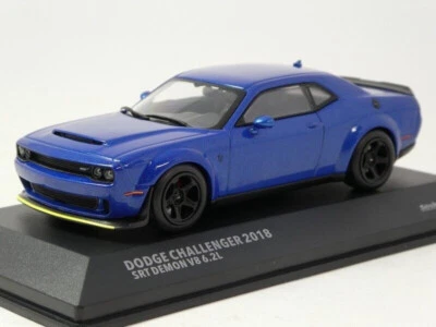 SOLIDO 1:43 AUTO DODGE CHALLENGER 2018 SRT DEMON V8 6.2L BLU     ART S4310305 - Immagine 1 di 4