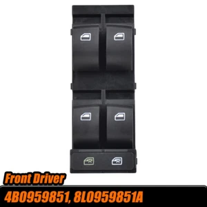 Front Driver For Audi A6 S6 C5 1998-2004 RS6 Allroad Quattro Power Window Switch - Picture 1 of 10