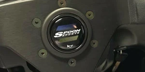 Cuchara Volante Pegatina Bocina Botón Momo Emblema Nueva Cuchara Carreras Tipo Uno - Imagen 1 de 2