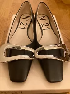 N21 Womens black shoes size 38.5 BNIB - Picture 1 of 4