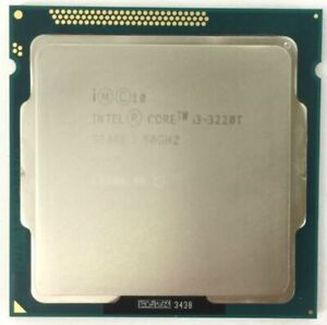 1   Intel CPU Core i3 3220T 2.80GHz SR0RE 2 Core Socket FCLGA1155 Desktop BIOS