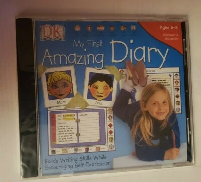 NEW Compter Software: My First Amazing Diary  Ages 5 - 8 - Image 1 of 2