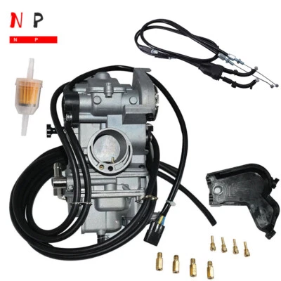 Carburetor + Throttle Cable Fit 2007 2008 2009 Honda CRF150R CRF150RB Expert - Image 1 of 4