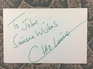 Cleo Laine - ""Streets of London"" - ""You'll Answer"" - An einem klaren Tag Autogramm 1965 - Bild 1 von 2
