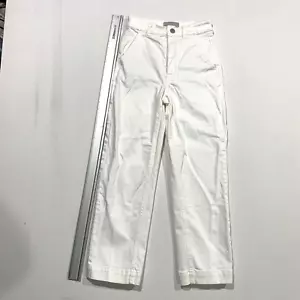 Pantalone donna Everlane Bone The Wide Leg Crop TG 00 - Foto 1 di 9