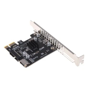 PCI-E PCI Express to USB 3 19Pin 5 Gbps Type-E Front Type C Expansion Card - Picture 1 of 12