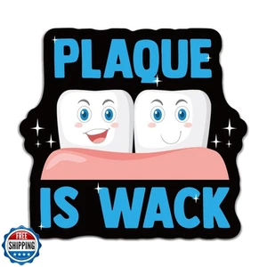 YAZMEEN 20 piezas divertidas pegatinas de enfermera dental de 2,5" placa es Wack palo de enfermería - Imagen 1 de 5