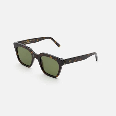 Occhiali da sole RSF Retrosuperfuture Giusto CG1 50 23 145 Havana Green Lens New - Immagine 1 di 2