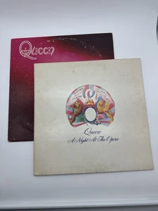 Queen Vinyl Lot (2 LPs) – “A Night at the Opera” (1975) & “Queen” (1973) - Picture 1 of 5