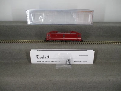 Kuehn-modell Spur TT 31722 Elektrolok BR 242 007 der DR Analog DSS in OVP - Bild 1 von 4