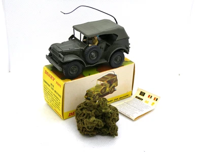 French Dinky Toys 810 Dodge WC56 Command  Car Mint Boxed. — 第 1/4 张图片