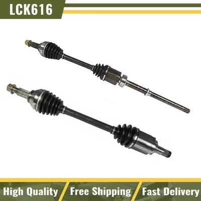 Par eje CV delantero izquierdo y derecho para Nissan Pathfinder QX60 2013-2015 Foto 1 de 4