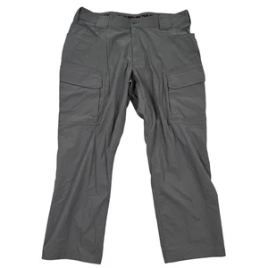 Pantalones cargo Duluth Trading Co Flex Dry On The Fly para hombre 40x30 gris relajado nailon - Imagen 1 de 9