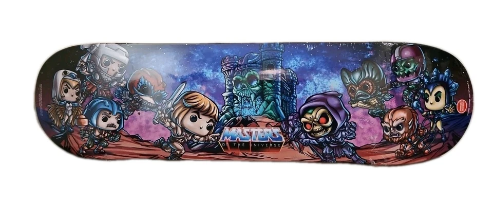 Funko Skateboard Deck Masters of the Universe Skateboard Deck GameStop