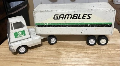 1960-е TONKA Private Label Gambles Полуприцеп и Прицеп Оригинал (1720) - Изображение 1 из 4