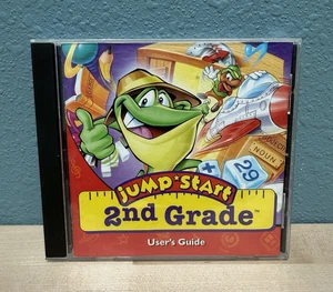 Jump Start 2nd Grade PC CD-ROM Learning Game 1996 Vintage with User Guide - Picture 1 of 5