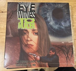 Eye Witness To Murder Laserdisc LD Andrew Stevens Adrian Zmed Still Sealed - Picture 1 of 2